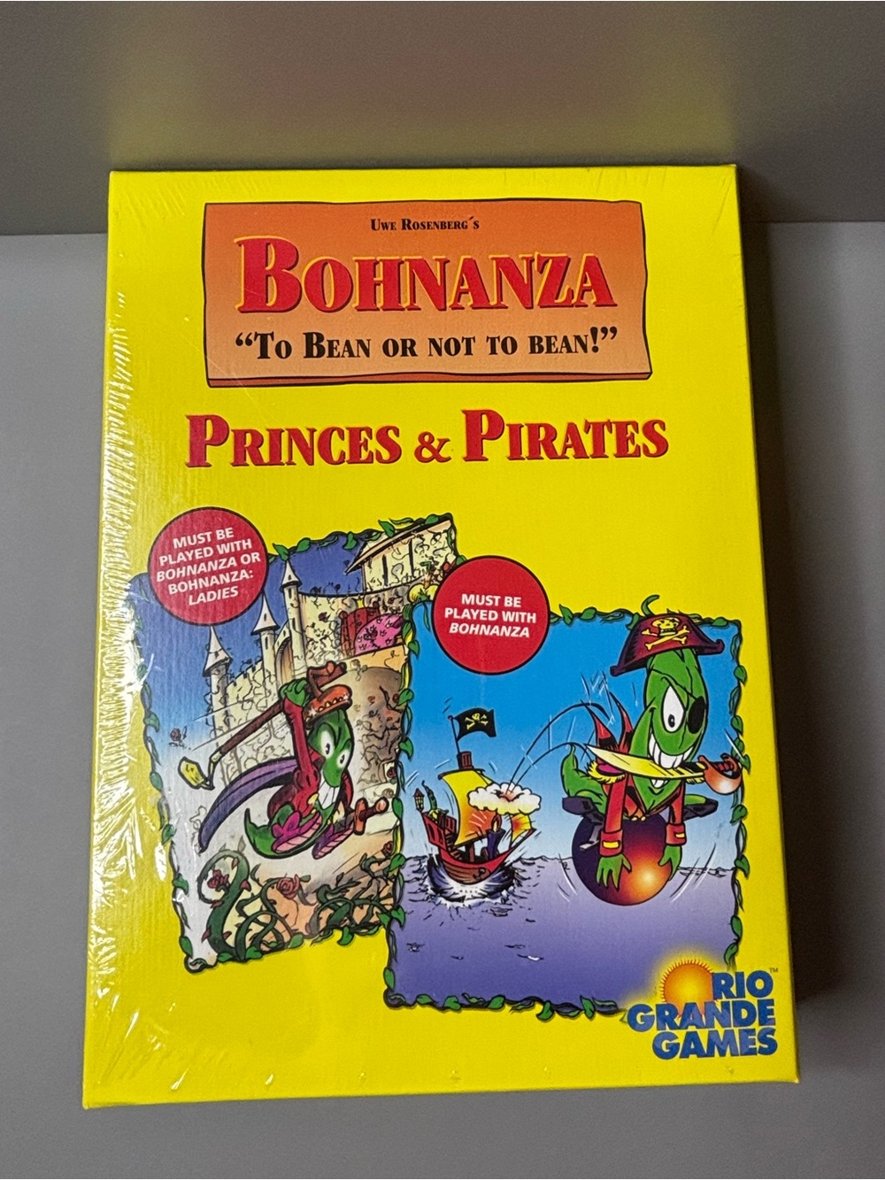Bohnanza: Princes & Pirates Expansion - Yellow by Rio Grande Games NEW IN BOX